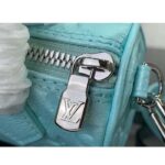 Louis Vuitton LV Women Nano Speedy Blue Monogram Empreinte Embossed Supple Grained Cowhide - immagine 7