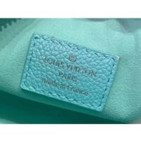 Louis Vuitton LV Women Nano Speedy Blue Monogram Empreinte Embossed Supple Grained Cowhide (5)