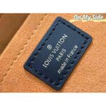 Louis Vuitton LV Women On My Side GM Handbag Black Calf Leather Perforated Calf - Image 10