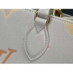 Louis Vuitton LV Women OnTheGo PM​ Neutral Gradient Monogram Empreinte Embossed Cowhide Leather - Imagen 8
