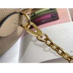 Louis Vuitton LV Women Speedy Bandoulière 20 Crème Beige Embossed Grained Cowhide Leather - Image 10
