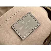 Louis Vuitton LV Women Speedy Bandoulière 20 Crème Beige Embossed Grained Cowhide Leather (11)