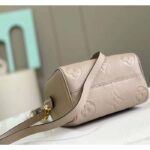 Louis Vuitton LV Women Speedy Bandoulière 20 Crème Beige Embossed Grained Cowhide Leather - Image 5
