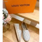 Louis Vuitton LV Women Starboard Flat Espadrille Beige Monogram Denim Rope Rubber - immagine 6