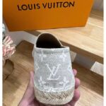 Louis Vuitton LV Women Starboard Flat Espadrille Beige Monogram Denim Rope Rubber - immagine 10