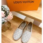 Louis Vuitton LV Women Starboard Flat Espadrille Beige Monogram Denim Rope Rubber - immagine 4