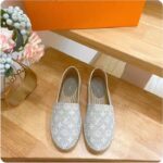 Louis Vuitton LV Women Starboard Flat Espadrille Beige Monogram Denim Rope Rubber - immagine 3