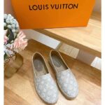 Louis Vuitton LV Women Starboard Flat Espadrille Beige Monogram Denim Rope Rubber - immagine 2