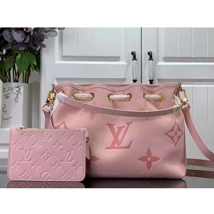 Louis Vuitton LV Women Summer Bundle Dégradé Rose Pink Embossed Supple Cowhide Leather (12)