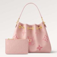 Louis Vuitton LV Women Summer Bundle Dégradé Rose Pink Embossed Supple Cowhide Leather (7)