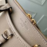 Louis Vuitton LV Women Trianon PM Bag Beige Embossed Grained Cowhide Leather - Image 9