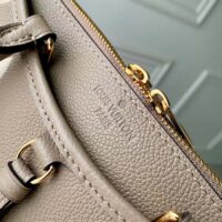 Louis Vuitton LV Women Trianon PM Bag Beige Embossed Grained Cowhide Leather (10)