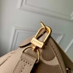Louis Vuitton LV Women Trianon PM Bag Beige Embossed Grained Cowhide Leather - Image 10