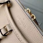 Louis Vuitton LV Women Trianon PM Bag Cream Embossed Grained Cowhide Leather - Image 9