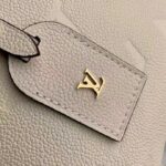 Louis Vuitton LV Women Trianon PM Bag Cream Embossed Grained Cowhide Leather - Image 7