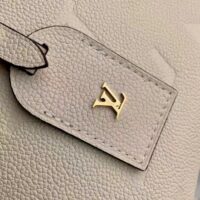 Louis Vuitton LV Women Trianon PM Bag Cream Embossed Grained Cowhide Leather (7)