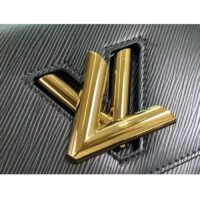 Louis Vuitton LV Women Twist MM Black Epi Grained Leather (5)