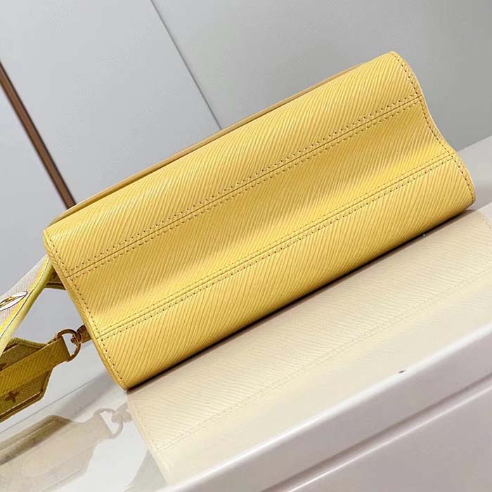 Louis Vuitton LV Women Twist MM Yellow Epi Grained Leather (1)