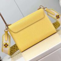 Louis Vuitton LV Women Twist MM Yellow Epi Grained Leather (9)