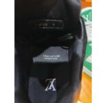 Louis Vuitton Unisex LV Trainer Sneaker Black Eclipse Monogram Canvas Rubber Flowers - Image 9