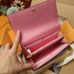 Louis Vuitton Unisex LV x YK Sarah Wallet Monogram Coated Canvas Pumpkin Print - Imagen 5