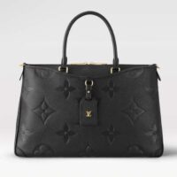 Louis Vuitton Unisex Trianon MM Black Embossed Grained Cowhide Leather (1)