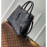 Louis Vuitton Unisex Trianon MM Black Embossed Grained Cowhide Leather - immagine 4