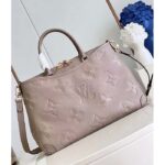 Louis Vuitton Unisex Trianon MM Tourterelle Gray Embossed Grained Cowhide Leather – Image 4