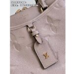 Louis Vuitton Unisex Trianon MM Tourterelle Gray Embossed Grained Cowhide Leather – Image 9