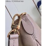 Louis Vuitton Unisex Trianon MM Tourterelle Gray Embossed Grained Cowhide Leather – Image 10