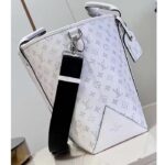 Louis Vuitton Unisex Weekend Tote NM Optic White Monogram Coated Canvas Taiga Cowhide - Image 4