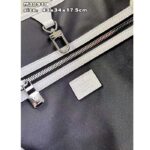 Louis Vuitton Unisex Weekend Tote NM Optic White Monogram Coated Canvas Taiga Cowhide - Image 9