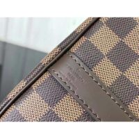 Louis Vuitton Women LV Braided Speedy 25 Handbag Damier Ebene Coated Canvas (5)