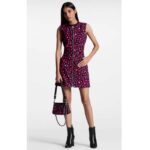 Louis Vuitton Women LV x YK Multi Pochette Accessoires Black Fuchsia Embossed Grained Monogram Empreinte Cowhide - Bild 11