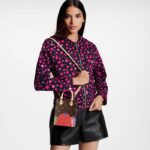 Louis Vuitton Women LV x YK Petit Sac Plat Monogram Coated Canvas Pumpkin Print - immagine 10