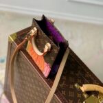 Louis Vuitton Women LV x YK Petit Sac Plat Monogram Coated Canvas Pumpkin Print - immagine 4