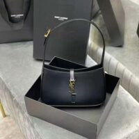 Saint Laurent YSL Women LE 5 A 7 Hobo Bag in Smooth Leather-Black (1)