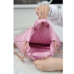 Chanel Women CC 22 Backpack Shiny Calfskin Gold-Tone Metal Lilac – Bild 11