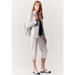 Chanel Women CC Large Back Pack Chanel 22 Handbag Metallic Calfskin Silver-Tone Metal - Image 14