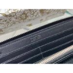 Dior Unisex CD Zipped Long Wallet Black Dior Oblique Jacquard – Image 11