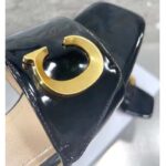 Dior Women CD C'est Dior Slide Black Patent Calfskin Metal C D Initials – Bild 9
