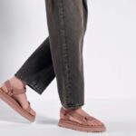 Dior Women CD D-Wave Sandal Powder Pink Lambskin Paris Signature EVA - Image 12