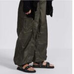 Dior Women CD Dioract Sandal Black Multicolor Technical Fabric Embroidered Petites Fleurs Motif - Image 11