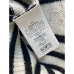 Dior Men CD Dioriviera Short Sleeved Sweater Marinière White Blue Cashmere Knit Signature - Image 10