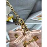 Dior Women CD Large Ammi Bag Aesthetic Beige Supple Macrocannage Lambskin – Bild 10