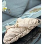 Dior Women CD Large Ammi Bag Aesthetic Beige Supple Macrocannage Lambskin – Bild 6