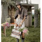 Dior Women CD Medium Book Tote White Multicolor Dior Petites Fleurs Embroidery - immagine 11