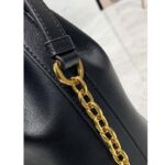 Dior Women CD Medium C'est Dior Bag Black CD-Embossed Calfskin - Imagen 8