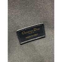 Dior Women CD Medium C’est Dior Bag Black CD-Embossed Calfskin (1)