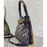 Dior Women CD Medium C'est Dior Bag Blue Dior Oblique Jacquard – Bild 4